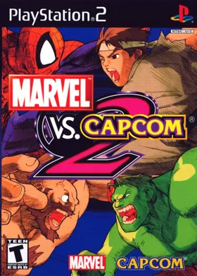 Marvel vs. Capcom 2 - New Age of Heroes box cover front